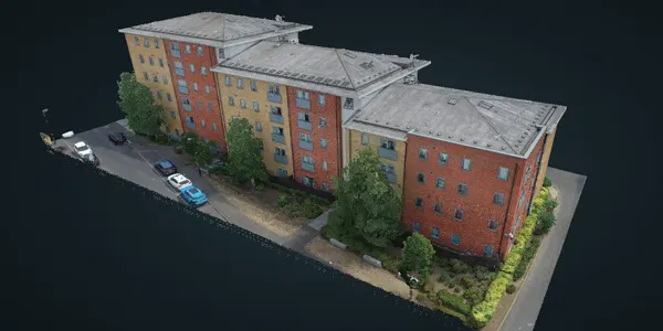 drone surveying measured building survey