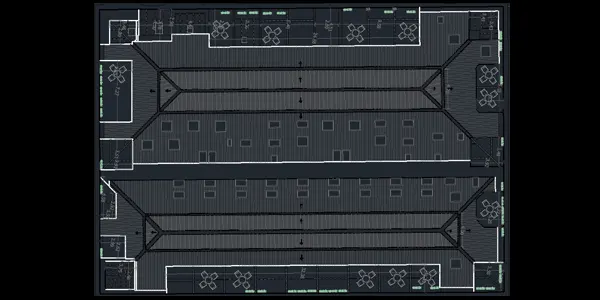 CAD from a drone surveying
