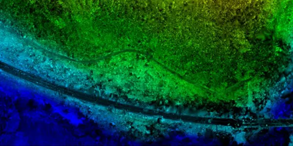 LiDAR Digital Terrain Model (DTM)